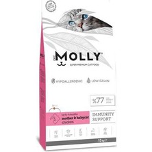 Hilera Molly Tavuklu Yavru&anne Kedi Maması 15KG