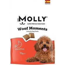 Hilera Molly Woof Moments Hassas Mideli Köpekler Için Ödül Maması 70GR