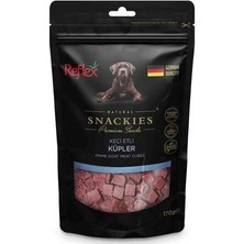 Hilera Reflex Snackies Keçi Etli Küpler Köpek Ödül Maması 170GR