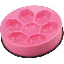 Hilera M-Pets Cavity Yavaş Yeme Mama Kabı 1200ML Pembe