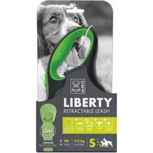 Hilera M-Pets Liberty Otomatik Şerit Gezdirme Kayışı Yeşil 3m S