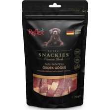 Hilera Reflex Snackies Tatlı Patatesli Ördek Göğsü Köpek Ödül Maması 170GR