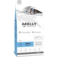 Hilera Molly Tavuklu Yavru Kedi Maması 15KG