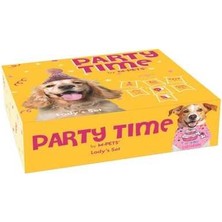 Hilera M-Pets Party Time Dişi Köpekler Için Doğum Günü Seti