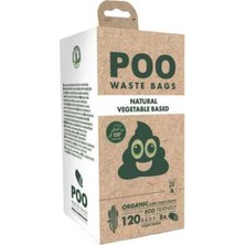 Hilera M-Pets Poo Dışkı Poşeti 15 Yaprak Natural 8li Paket