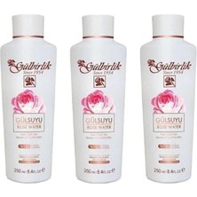 Tr GÜLBIRLIK%100 Doğal Gül Suyu 250ML 3lü