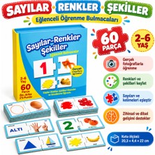 Bezos 1444 Eğlenceli Bul Sayılar Renkler Şekiller