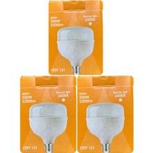 Tr 30W (200W) 6500K Beyaz Işık E27 Duylu Torch LED Ampul, 3 Adet