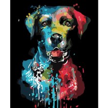 Hapy Hoby En Iyi Dost Sayılarla Boyama Seti - Çerçeveli, 40X50CM