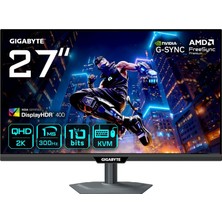 Tr M27Q3 27 Ss IPS Oyuncu Monitörü, Qhd (2560X1440), 300Hz (Oc 320Hz) 1ms Gtg, 95% Dcı-P3, HDMI 2.