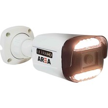 Tr Area Ultrahd 5 Mp Sony Lens 1080P Ahd Güvenlik Kamerası, Warmled Işıklı, 12 Ledli, Dış Mek