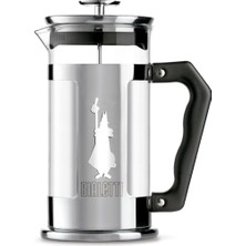 Bialetti - Preziosa French Press: Yaklaşık 1l Kapasiteli Kahve Hazırlayıcı - 18/10 Paslanmaz Çelik G