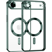 Apple iPhone 17 Air Kross Magneticsafe Kapak - Koyu Yeşil