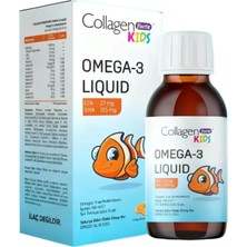Xml Bayiciniz Tr Omega-3 Kids Liquid & Multivitamin 150ML Çocuklar Için Portakal Aromalı Sıvı Balık Yağı