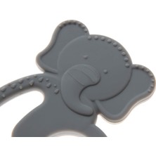 Xml Bayiciniz Tr Silikon Fil Diş Kaşıyıcı - Bpa Free Gri 8681049208088