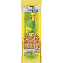 Gold Wings Meyveli Muhabbet Kuşu Krakeri, 3'lü