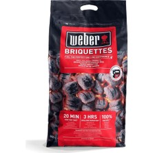 Weber 17591 - Barbekü Için Kömür Briketleri, 8 kg