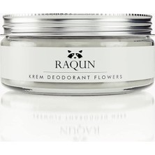 Raqun Krem Deodorant Flowers 50ML%100 Doğal