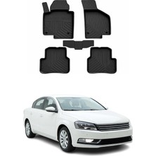 Xml Bayiciniz Tr Volkswagen Passat B7 2010-2014 Uyumlu 4d Havuzlu Paspas Siyah 5 Parça