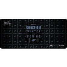 Exvega 90X40 cm Mousepad (Game Of Thrones House Stark Winter)