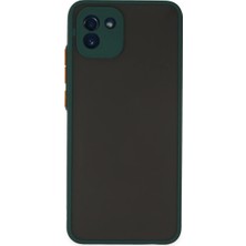 Samsung Galaxy A03 Kılıf Montreal Silikon Kapak - Yeşil