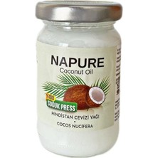 Napure Hindistan Cevizi Yağı DOĞAL%100 Soğuk Sıkım Cocos Nucifera Coconut Oil (100 Ml)