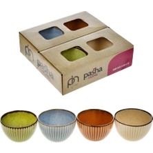Pasha Home Sand Kase 8 cm 4 Lü SUN08KS04 1 Adet