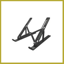 Bezos 7 Kademeli Ayarlı Katlanabilir Laptop Tablet Standı Siyah Bcks