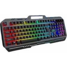 Işıklı Oyuncu Q Klavye Mouse Seti Siyah Gaming Oyuncu Klavye Yeni Nesil