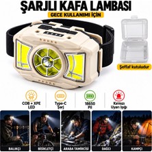 Atlt Atlantis HC-615S Şarjlı Kafa Feneri 6 Modlu 73 LED Kırmızı Uyarı Işığı Reflektörlü Kademeli Açı Ayarlı Şarj Göstergeli Balıkçı Dağcı Kampçı Araba Tamiricisi Için Kafa Lambası