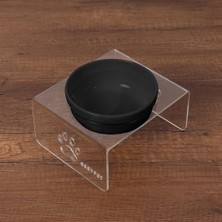 Die Grup Gobypet  Kabı, Pleksi Kedi  ve Su Kabı ile Paspası, Kedi  Su Kabı, Seramik  ve Su Kabı, Köpek  Kabı, Pet Feeder,  Kasesi (Siyah Seramik)
