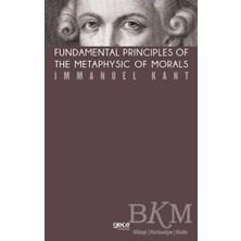 TeknoKapsül Fundamental Principles Of The Metaphysic Of Morals Kahverengi Kapak