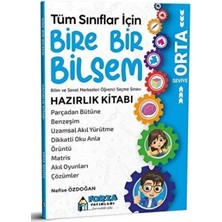 TeknoKapsül Tüm Sınıflar Için Bire Bir Bilsem Orta Seviye Hazırlık Kitabı