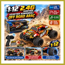 Bezos PY999-13C 1 12 2 4g Kontrol Uzaktan Kumandalı Off Road Araç Bcks