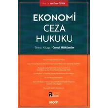TeknoKapsül Ekonomi Ceza Hukuku Birinci Kitap - Genel Hükümler