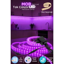 Onerous 1 M 12V Mor LED Şerit, Fişli