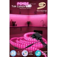 Onerous 5 M 12V Pembe LED Şerit, Fişli