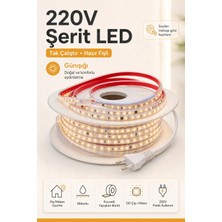 Onerous 15 M 220V Günışığı LED Şerit, Fişli, Yapışkanlı