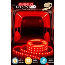 Onerous 1 M 12V Kırmızı LED Şerit, Yapışkanlı