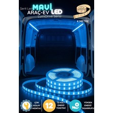 Onerous 4 M 12V Mavi LED Şerit, 240 Adet, Yapışkanlı