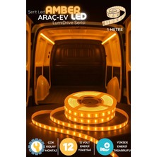Onerous 1 M 12V Amber LED Şerit, Yapışkanlı