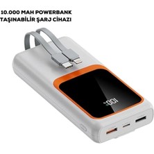 MiraLive 10000 Mah Taşınabilir Şarj Cihazı – Hızlı Şarj, Hafif ve Dayanıklı Tasarım