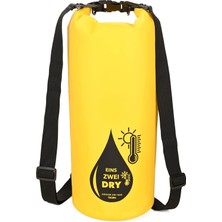 Xml Bayiciniz Tr Dış Mekan Sırt Çantası, Soğutma Fonksiyonlu ve Roll-Top 1-2 Drey Bag Polyester, Sarı-Siyah