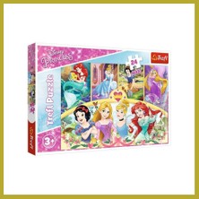 Bezos PUZZLE-14294 Princess 24 Parça Maxi Çocuk Puzzle Bcks