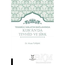 TeknoKapsül Tekabüli Anlatım Bağlamında Kur`an`da Tevhid ve Şirk