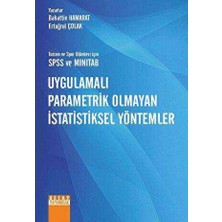 TeknoKapsül Turizm ve Spor Bilimleri Için Spss ve Mınıtab Uygulamalı Parametrik Olmayan Istatistiksel Yöntemler