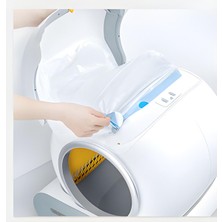 Odea Yasomi Smartcat Cleaner Kedi Tuvaleti Uyumlu Büzgülü Çöp Poşeti 3'lü SET(3X15 Adet, 50MM x 46MM)