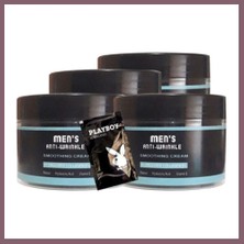 Bezos Süper Mens 4 Adet 100 ml SNMP20356 Erkek Yüz Cilt Kremi Antiwrinkle Smoothing Cream + Yanında Jel Bzss