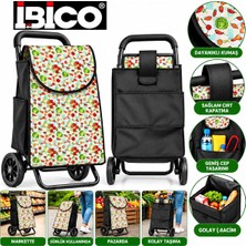 KRT Ibico Pazar Arabası Çantası Yedek Büyük - 10'li Paket