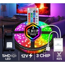 Onerous 5 M Argb LED Şerit, Uzaktan Kumandalı